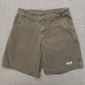 Helly Hansen Hiking Shorts Men's‎ 30 Brown 9" Inseam Outdoor Heavyweight Cotton